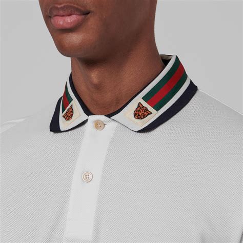 gucci tiger print mens polo shirt|Gucci polo aliexpress.